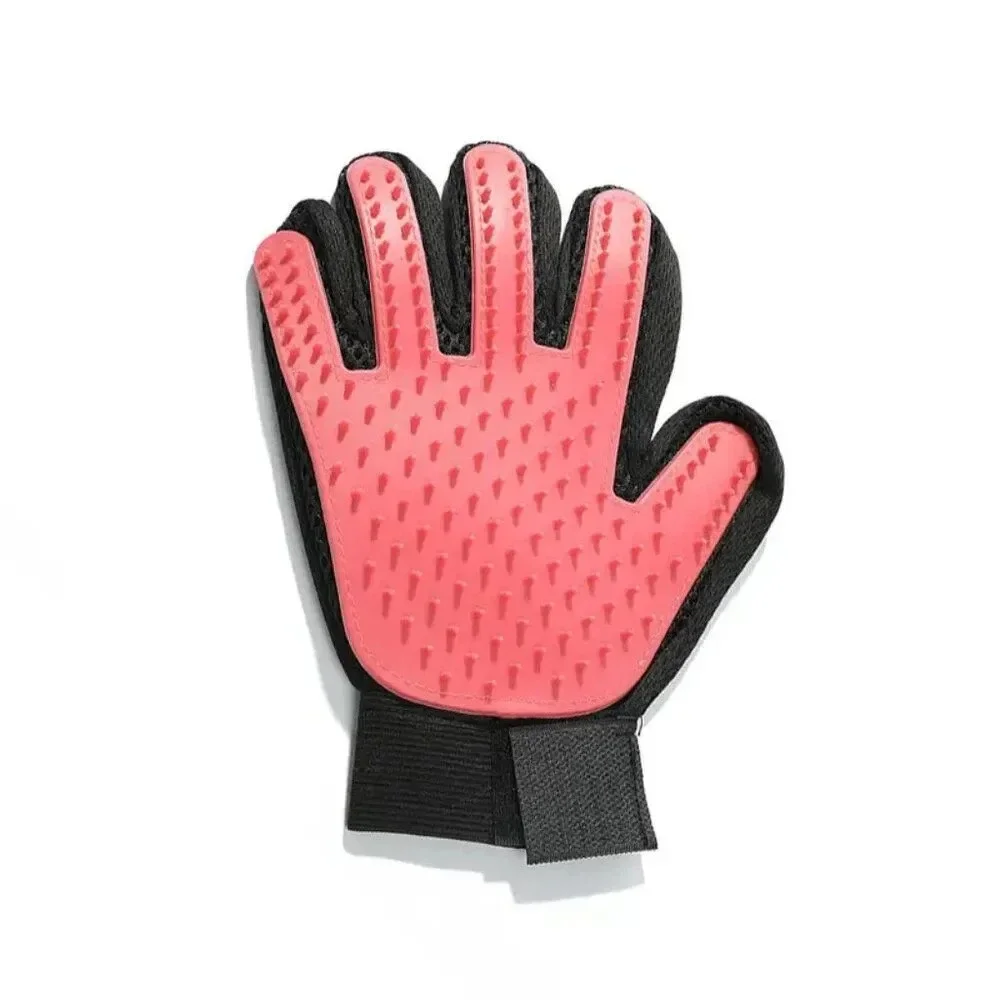 Pet Grooming Glove Brush For Cats and Dogs